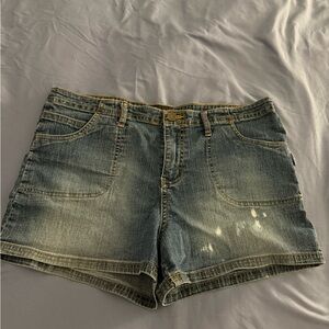 No Boundaries Blue Jean Shorts